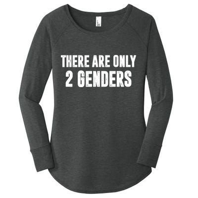 There Are Only 2 Genders Women's Perfect Tri Tunic Long Sleeve Shirt
