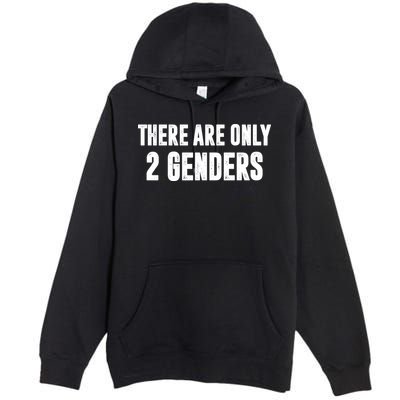 There Are Only 2 Genders Premium Pullover Hoodie