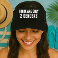 There Are Only 2 Genders Visor