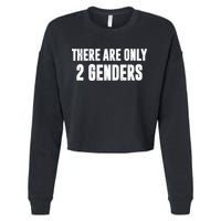 There Are Only 2 Genders Cropped Pullover Crew