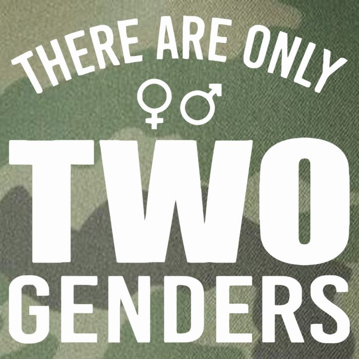There Are Only Two Genders Gender Legacy Tie Dye Trucker Hat