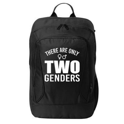 There Are Only Two Genders Gender City Backpack