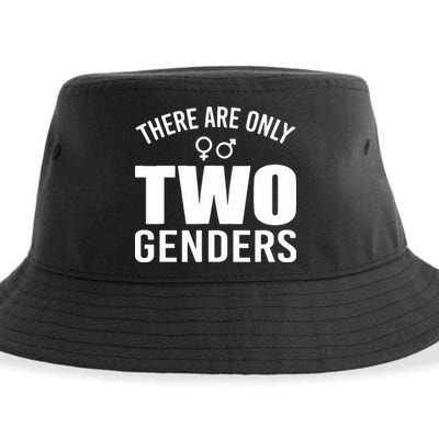 There Are Only Two Genders Gender Sustainable Bucket Hat