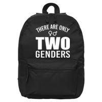 There Are Only Two Genders Gender 16 in Basic Backpack