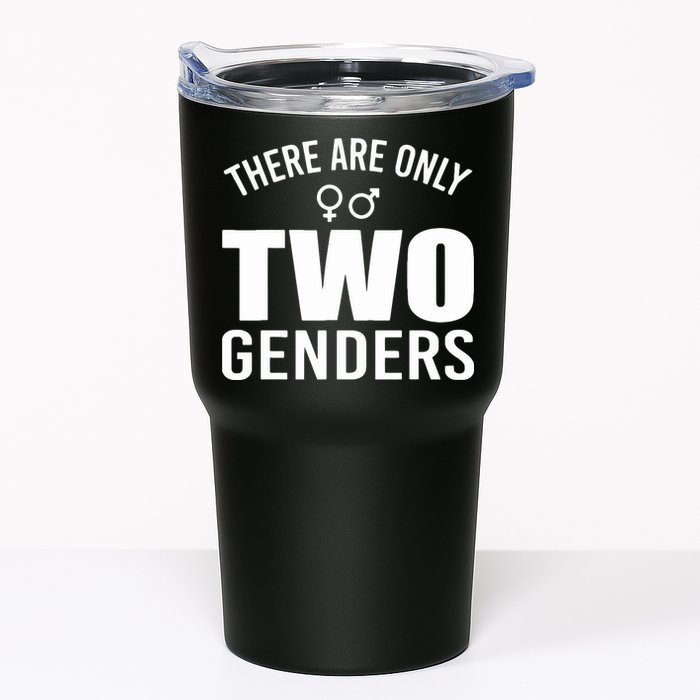 There Are Only Two Genders Gender Tumbler