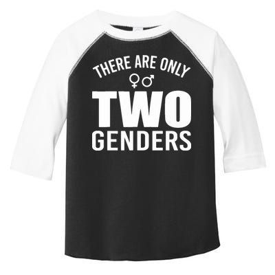 There Are Only Two Genders Gender Toddler Fine Jersey T-Shirt
