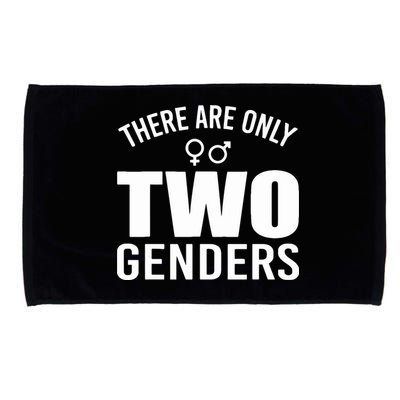 There Are Only Two Genders Gender Microfiber Hand Towel