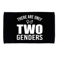 There Are Only Two Genders Gender Microfiber Hand Towel