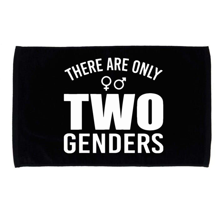 There Are Only Two Genders Gender Microfiber Hand Towel