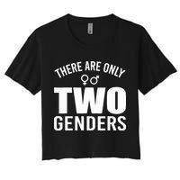 There Are Only Two Genders Gender Crop Top