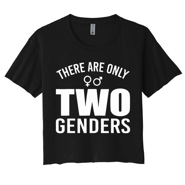 There Are Only Two Genders Gender Crop Top