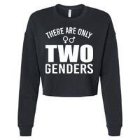 There Are Only Two Genders Gender Cropped Pullover Crew