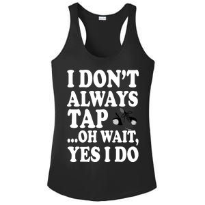 Tap Dancing  Ladies PosiCharge Competitor Racerback Tank