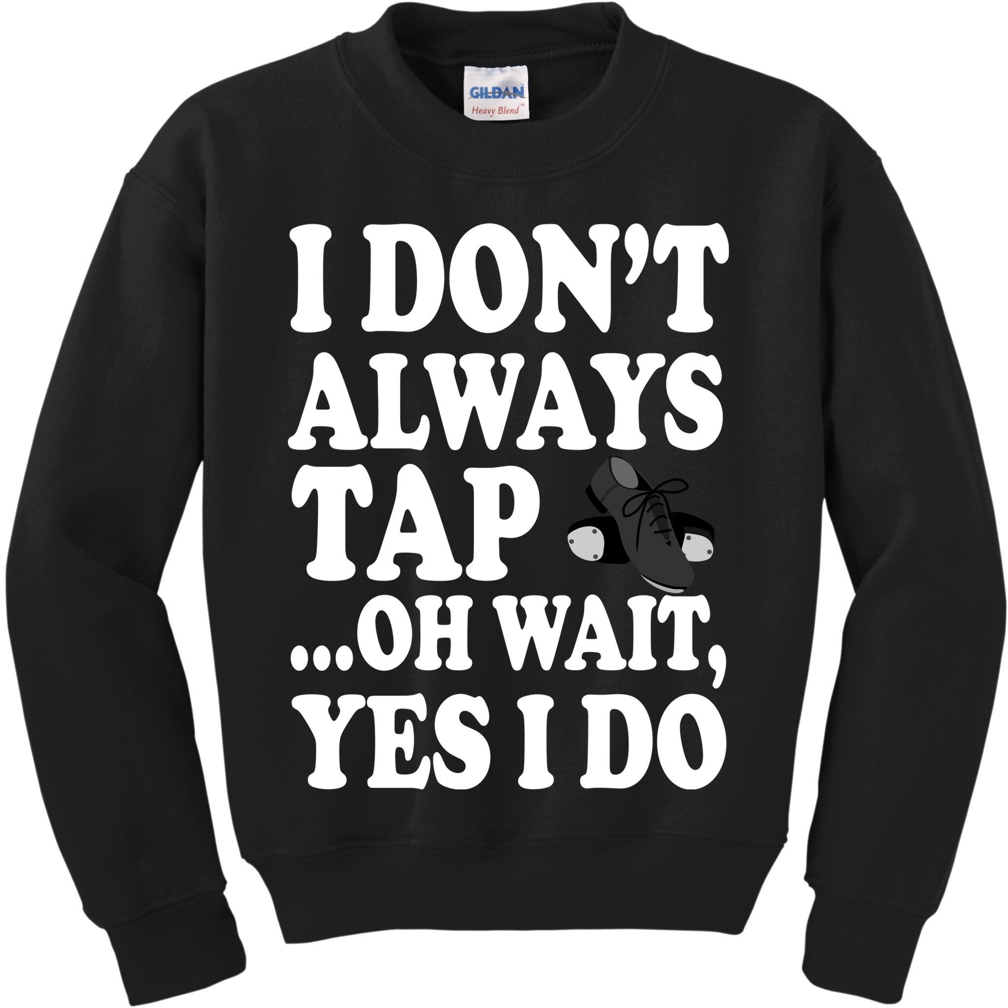 Tap Dancing  Kids Sweatshirt