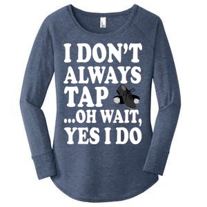 Tap Dancing  Women's Perfect Tri Tunic Long Sleeve Shirt