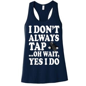 Tap Dancing  Women's Racerback Tank