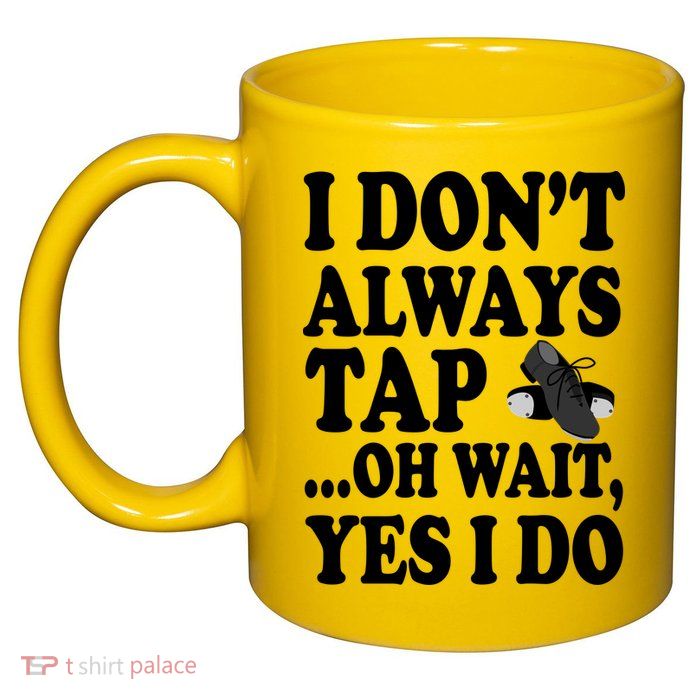 Tap Dancing  11oz C Handle Ceramic Mug
