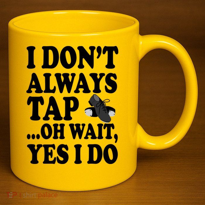 Tap Dancing  11oz C Handle Ceramic Mug