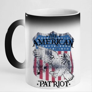 The American Patriot 1776 11oz Black Color Changing Mug