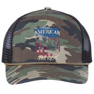 The American Patriot 1776 Retro Rope Trucker Hat Cap