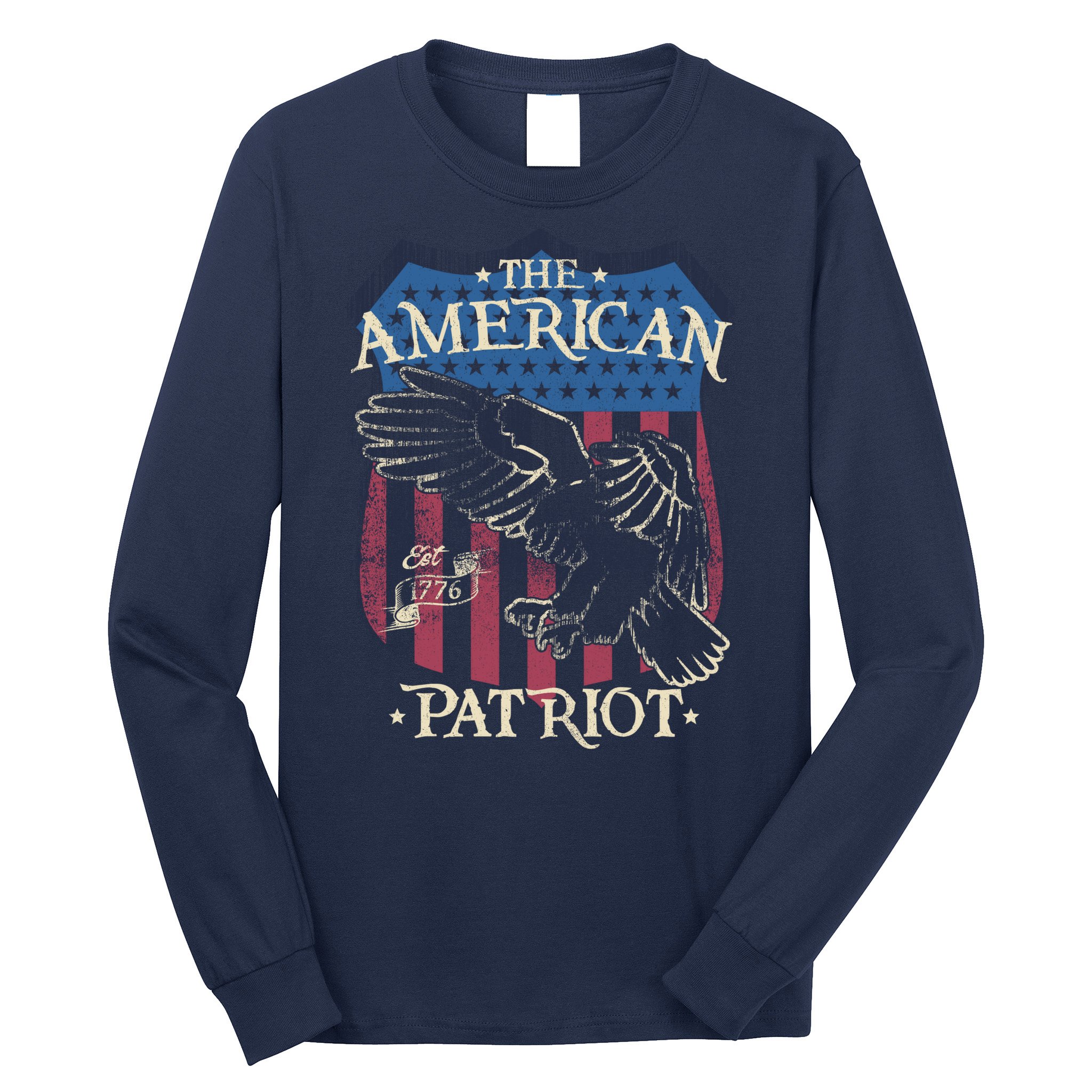 The American Patriot 1776 Long Sleeve Shirt