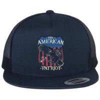 The American Patriot 1776 Flat Bill Trucker Hat