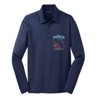 The American Patriot 1776 Silk Touch Performance Long Sleeve Polo