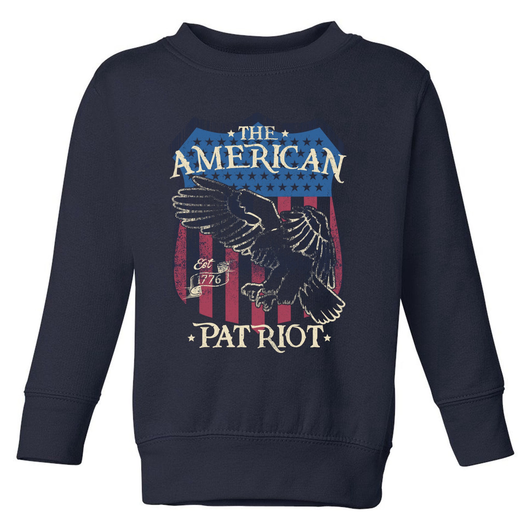 The American Patriot 1776 Toddler Sweatshirt
