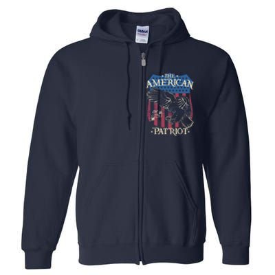 The American Patriot 1776 Full Zip Hoodie