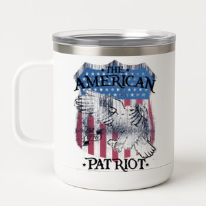 The American Patriot 1776 12 oz Stainless Steel Tumbler Cup