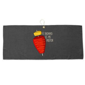 Trompo al Pastor para Papás Chicanos que Aman Tacos y Chela Large Microfiber Waffle Golf Towel