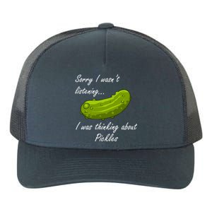 Thinking About Pickles Ferted Cucumber Gift Yupoong Adult 5-Panel Trucker Hat