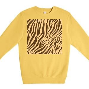 Tiger Animal Print Premium Crewneck Sweatshirt