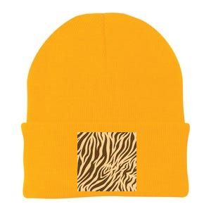 Tiger Animal Print Knit Cap Winter Beanie