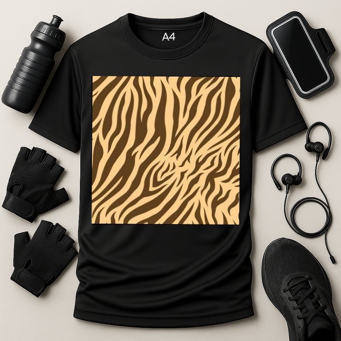 Tiger Animal Print Performance Shirt