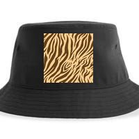 Tiger Animal Print Sustainable Bucket Hat