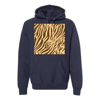 Tiger Animal Print Premium Hoodie