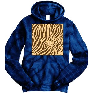 Tiger Animal Print Tie Dye Hoodie