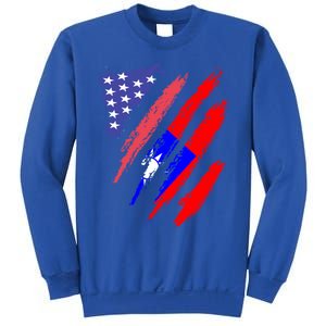 Taiwanese American Patriot Grown Heart Flag Stripes Gift Sweatshirt