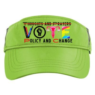 Thoughts And Prayers Vote Policy And Change Equality Rights Adult Drive Performance Visor