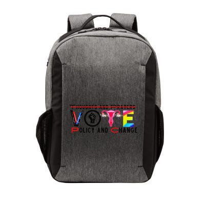 Thoughts And Prayers Vote Policy And Change Equality Rights Vector Backpack