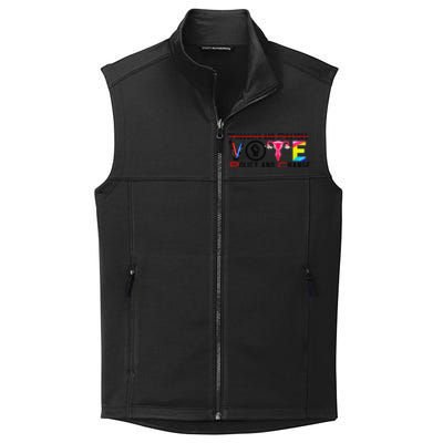 Thoughts And Prayers Vote Policy And Change Equality Rights Collective Smooth Fleece Vest