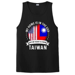 Taiwanese American Patriot Grown Proud Home Usa Flags Gift PosiCharge Competitor Tank