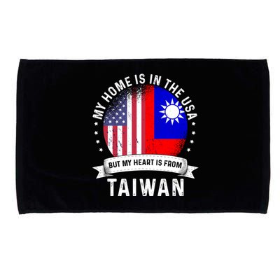 Taiwanese American Patriot Grown Proud Home Usa Flags Gift Microfiber Hand Towel