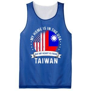 Taiwanese American Patriot Grown Proud Home Usa Flags Gift Mesh Reversible Basketball Jersey Tank