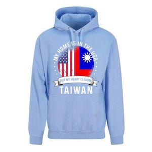 Taiwanese American Patriot Grown Proud Home Usa Flags Gift Unisex Surf Hoodie