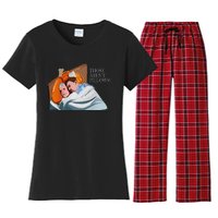 Those ArenT Pillows Funny Thanksgiving Meme Turkey Pie Women's Flannel Pajama Set