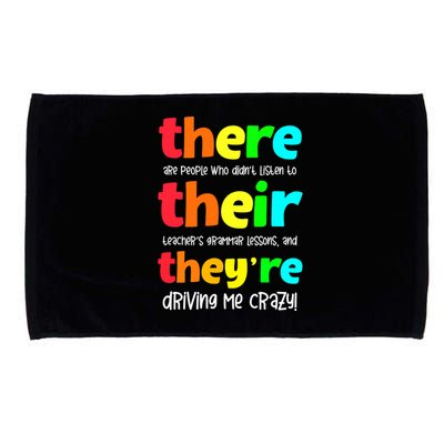 There Are People Who Didn't Listen To Their Teachers Grammar Microfiber Hand Towel