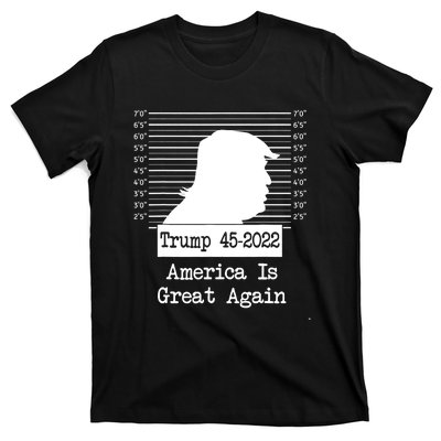 Trump Arrested Prisoner Jail Mug Shot T-Shirt