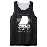 Trump Arrested Prisoner Jail Mug Shot Mesh Reversible Basketball Jersey Tank